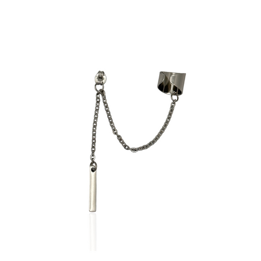 Ear Cuff Barra c/ Travão