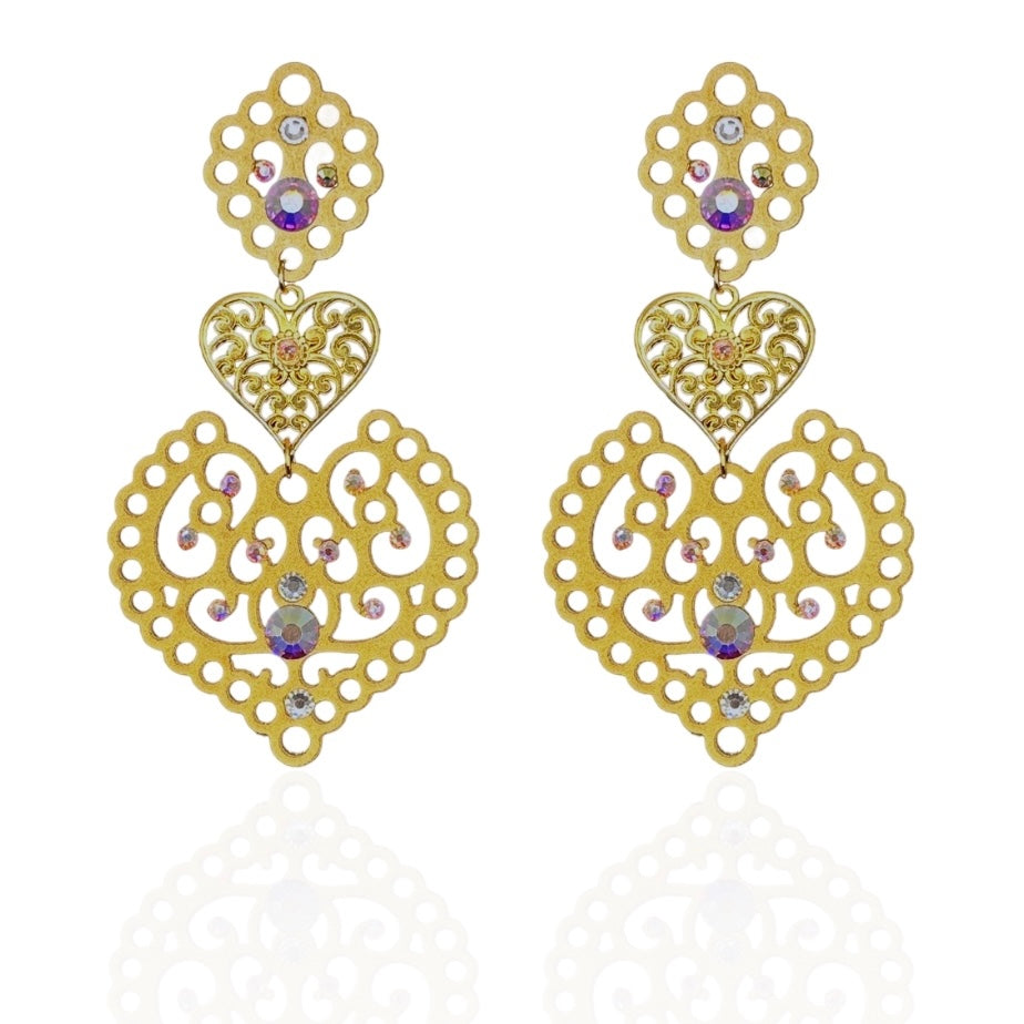 BRINCOS FLORENÇA GOLD