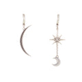 Moon Earrings - Pair
