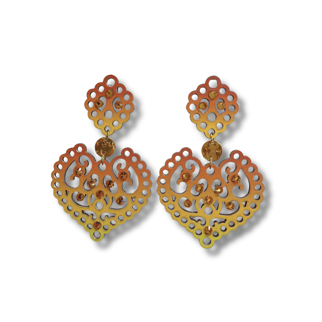 Brincos Florença Gold Winter