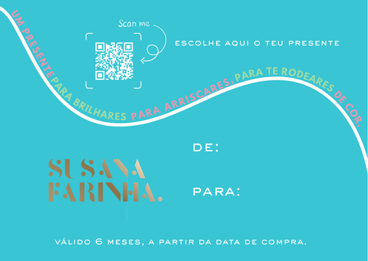 Cartão de Oferta Susana Farinha
