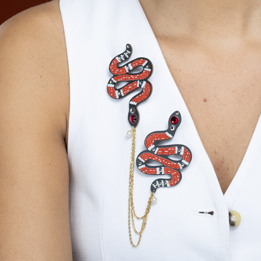 Snake Brooch