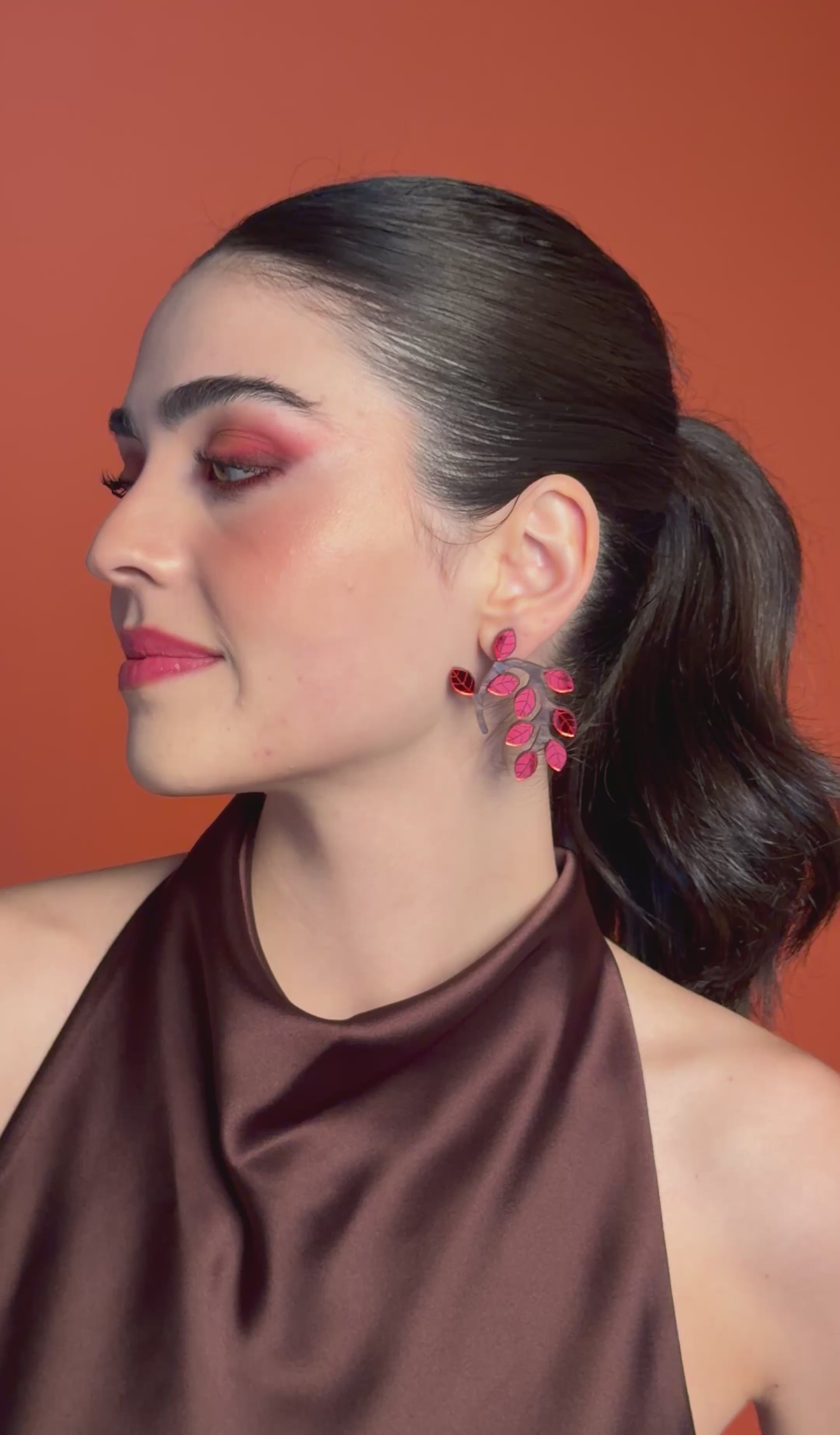 Brincos Falling Leaves