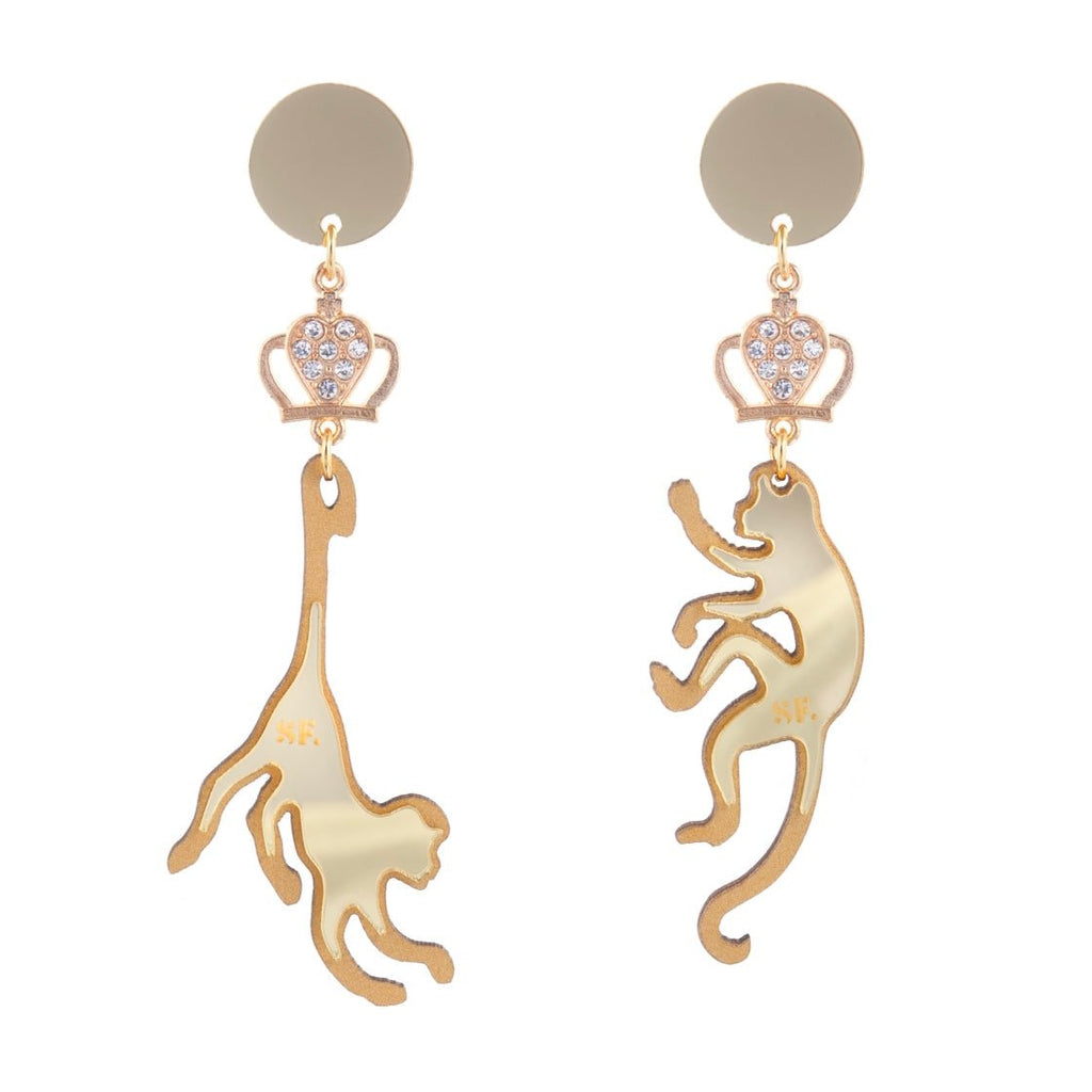 Each Monkey on its Branch Earrings