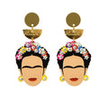Brincos Frida Kahlo - Susana Farinha Jewelry