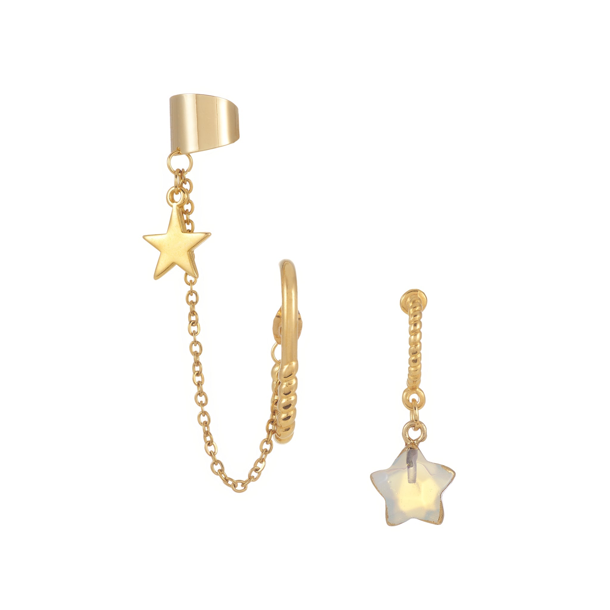Small Star Earrings